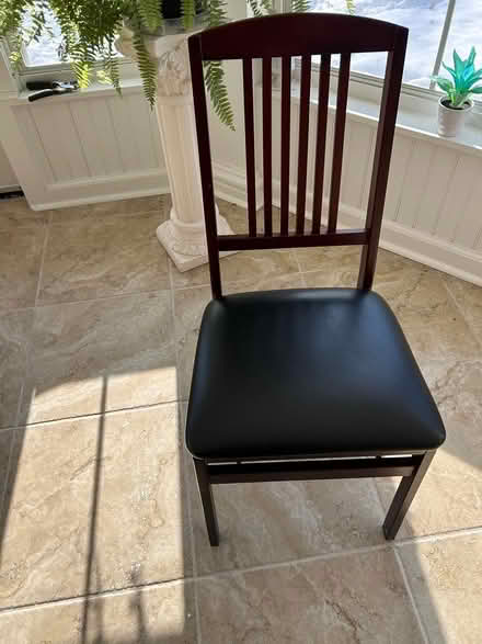 Photo of free Wooden chair (North Brunswwick) #2