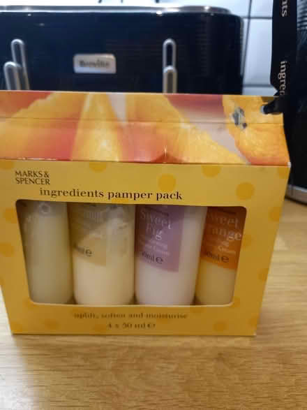 Photo of free M&S Pamper Pack (Roundhill area brighton) #2