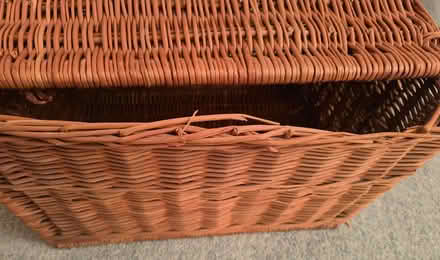 Photo of free Wicker chest (Acton Vale W3) #2