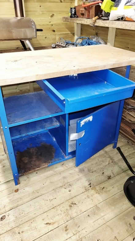 Photo of free Workbench wood and metal (Cv23 8eg) #2