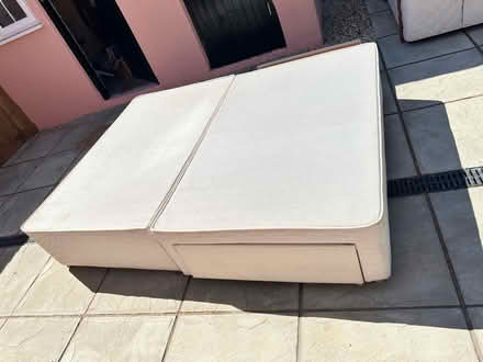 Photo of free Wood king size bed frame (Bury st edmunds) #3