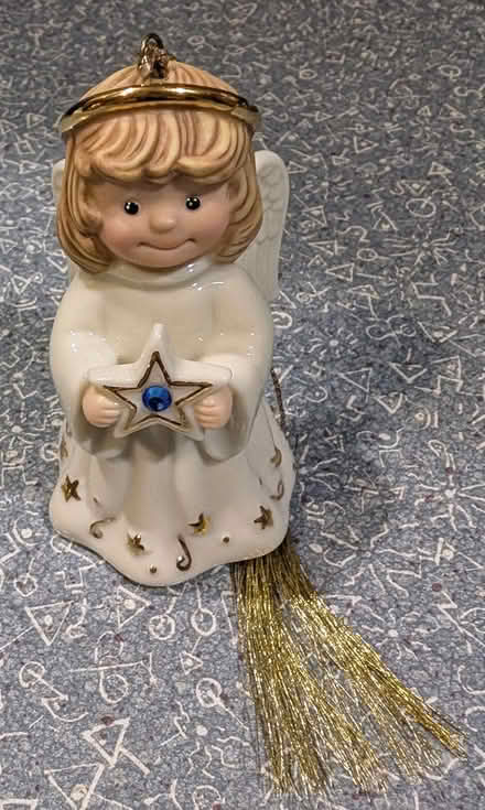 Photo of free Lenox angel ornament (North Cambridge) #1