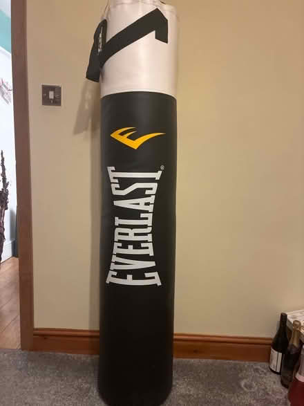 Photo of free Punch bag, wall bracket and gloves (Willaston CW5) #1