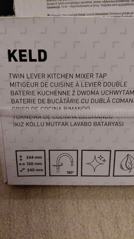 Photo of free Brand new kitchen mixer tap (Hackney E8) #2