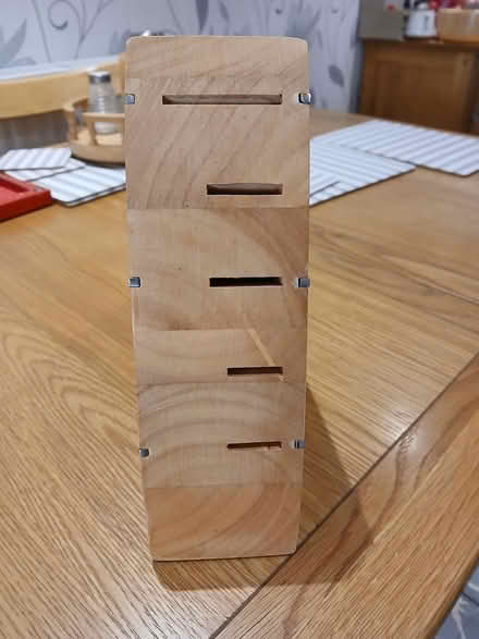 Photo of free Solid wood knife block (Marshside Southport, PR9) #2