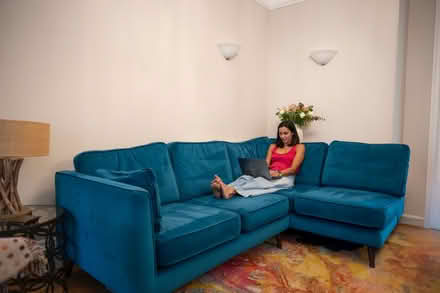 Photo of free Corner sofa (Leckhampton GL53) #2