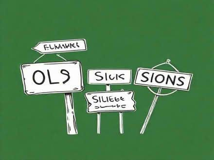 Photo of Old Signs (Hillsborough S6) #1