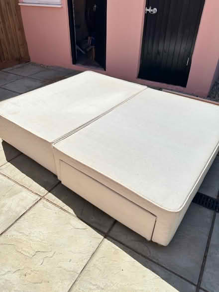 Photo of free Wood king size bed frame (Bury st edmunds) #4