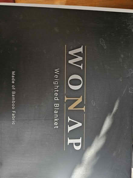 Photo of free Single-sized weighted blanket (Near Manville, NJ) #1