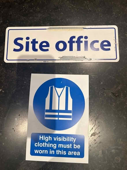 Photo of free Building site signs (Tooting Bec/Balham SW17) #1