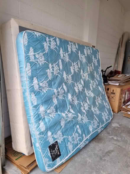 Photo of free Queen mattress and box spring (Winterspring) #1