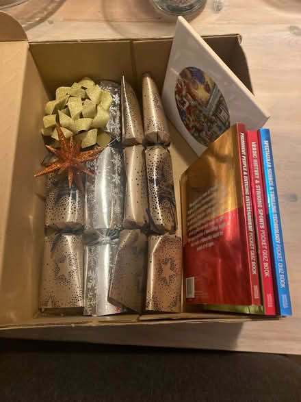 Photo of free 4 crackers 3 quiz books, etc (Oldfield Park, Bath) #1