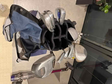 Photo of free Golf bag, trolley, clubs and accessories (Moss Side PR26) #2