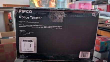 Photo of free 4 slice toaster 'pifco' (TR20) #2