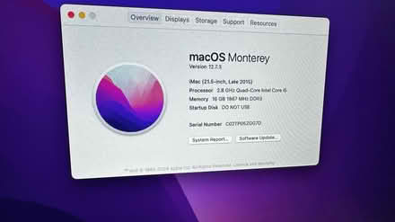 Photo of free iMac 2015 (Ox4 3ah) #2