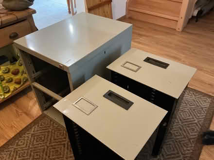 Photo of free 2 drawers metal filing cabinet (Dalbeattie DG5) #3