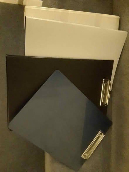 Photo of free Clip boards and 4 ring binders (HP13 near railway station) #1