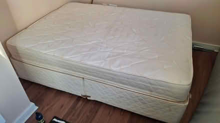 Photo of free Respa Double mattress + divan base (Ringsend, Dublin 4) #1