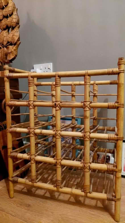 Photo of free Bamboo bottle rack (Hackney E8) #1