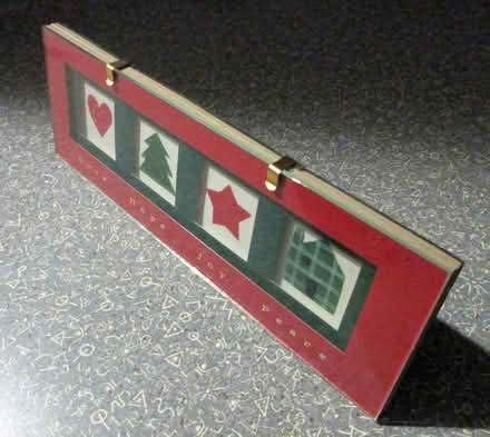 Photo of free standing holiday picture frame (North Cambridge) #2