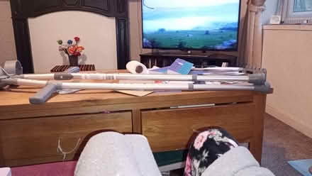Photo of free Set of crutches. In good condition hardly used (New Cross SE14) #1
