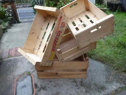 Photo of free 4 wooden crates (Nailsworth) #1