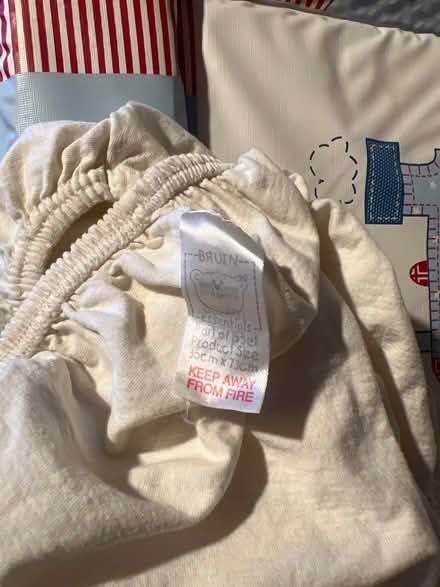Photo of free Cot sheets &3 (Gl4 gloucester) #1
