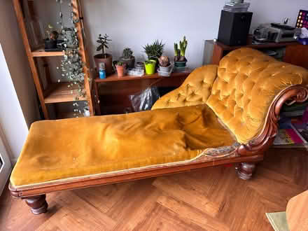 Photo of free Gold colour chaise loungue (Emmer Green RG4) #1