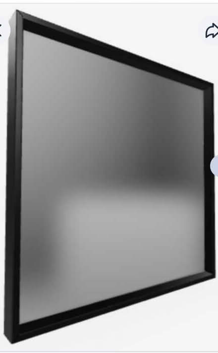 Photo of free Ikea Nissedal black framed mirror (Worcester) #1