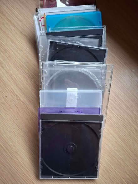Photo of free Lots of empty CD/DVD cases (Lightwater GU18) #1