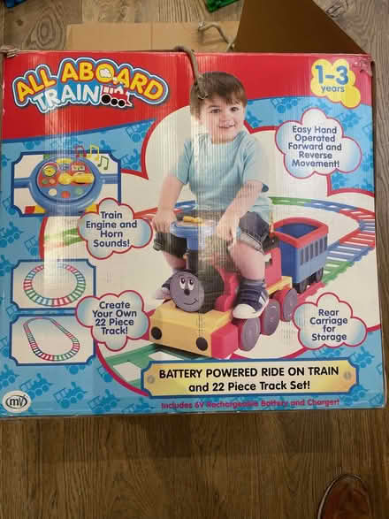Photo of free Battery powered ride on train (not working) 1-3 years (Steventon OX13) #2