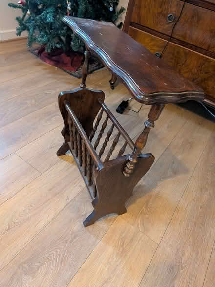 Photo of free Wooden Magazine Rack (Alpington NR14) #1