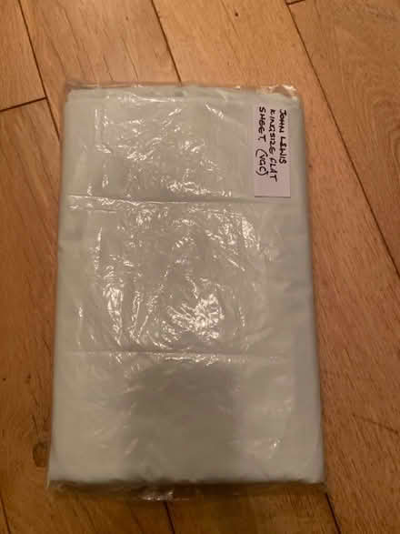 Photo of free Pale green flat sheet (Bloomfield) #1