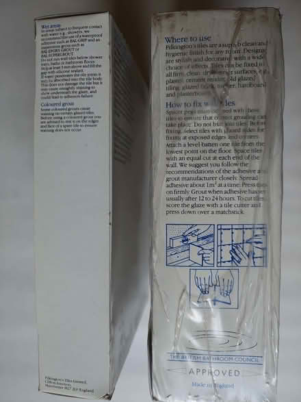 Photo of free 28 leftover ceramic wall tiles (Wylde Green B72) #3