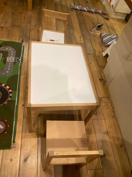 Photo of free Ikea kids chairs and table. (Earlsfield SW18) #1