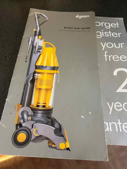 Photo of free Dyson upright vacuum cleaner (Old Town HP2) #2