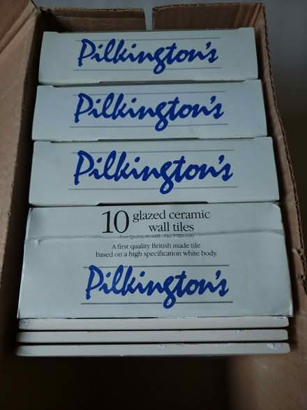 Photo of free 28 leftover ceramic wall tiles (Wylde Green B72) #2