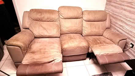 Photo of free fabric sofa eletric recliner with USB charger (Fulwood PR2) #1