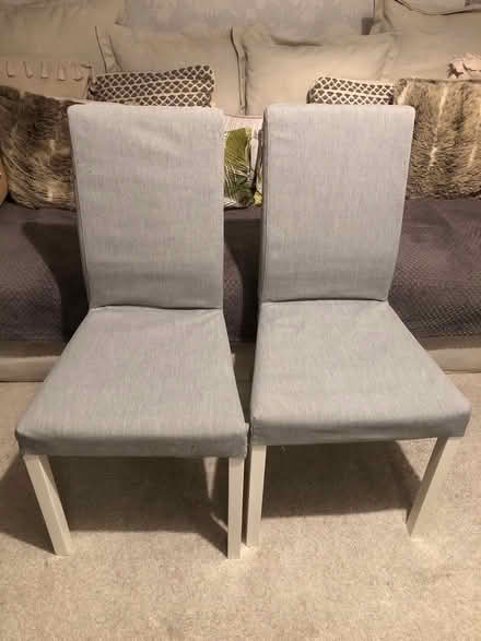 Photo of free 2 Dining chairs (Headley KT18 6) #1