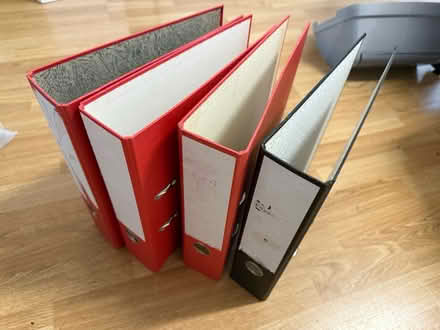 Photo of free Lever arch files (Surbiton KT6) #1