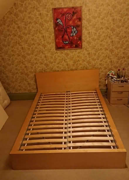 Photo of free Ikea wooden bed frame (Bruntsfield EH10) #1