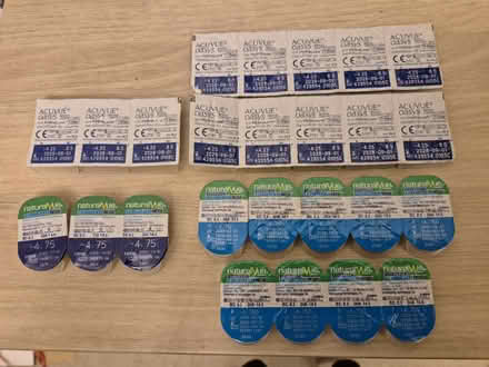 Photo of free Unused disposable contact lenses (Sharrow S11) #1