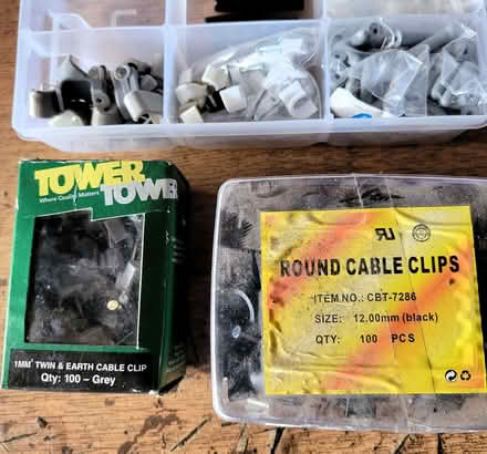Photo of free Cable clips (Cross Gates LS15) #1