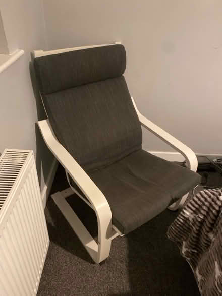 Photo of free Ikea Poang Chair White (Heysham Village LA3) #1