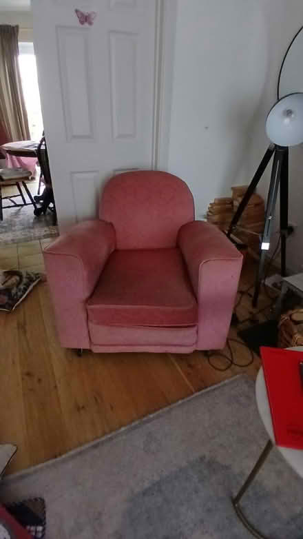 Photo of free Couch and 2 armchairs (Rathfarnhan Dublin 16) #1