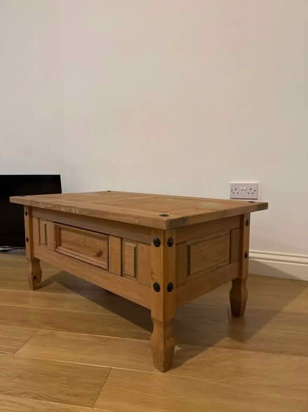 Photo of free Wooden coffee table (Abbey Wood DA7) #4