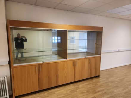 Photo of free Wooden showcase (Dublin 24) #1