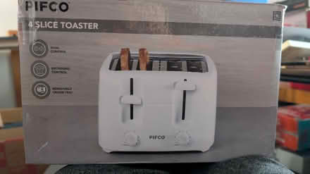 Photo of free 4 slice toaster 'pifco' (TR20) #1