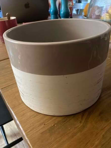 Photo of free Brown/beige plant pot (Lewes BN7) #1