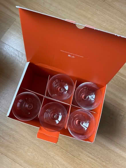 Photo of free 5 cocktail glasses (not 6) (Near Kew Gardens, Richmond) #1